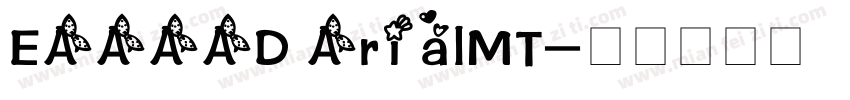 EAAAAD ArialMT字体转换